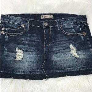 YMI Jeans Denim Skirt.